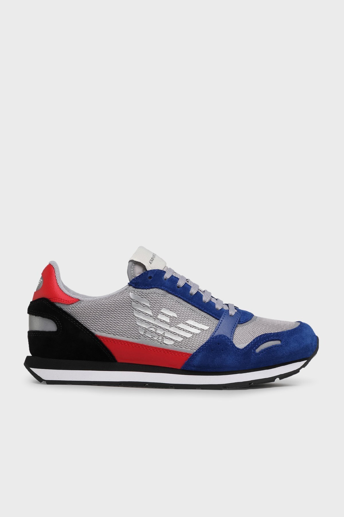 Emporio Armani Sneaker Erkek Ayakkabı S X4X537 XM678 N641 GRİ-SAKS