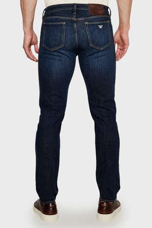 Emporio Armani - Emporio Armani Streç Pamuklu Slim Fit Jeans Erkek Kot Pantolon 6D1J75 1D87Z 0942 LACİVERT (1)