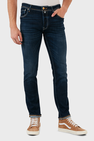 Exxe - Exxe Pamuklu Normal Bel Slim Fit Jeans Erkek Kot Pantolon 629J018005 LACİVERT (1)