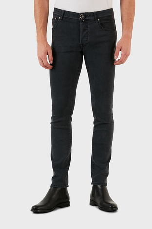 Exxe - Exxe Pamuklu Normal Bel Slim Fit Jeans Erkek Kot Pantolon 629J018009 ANTRASİT (1)
