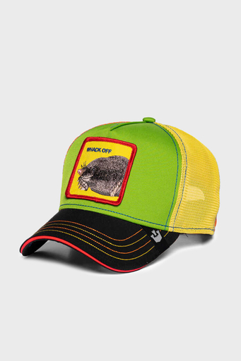Goorin Bros Holey Moley File Detaylı Animal Desenli Unisex Şapka 1010281 YEŞİL