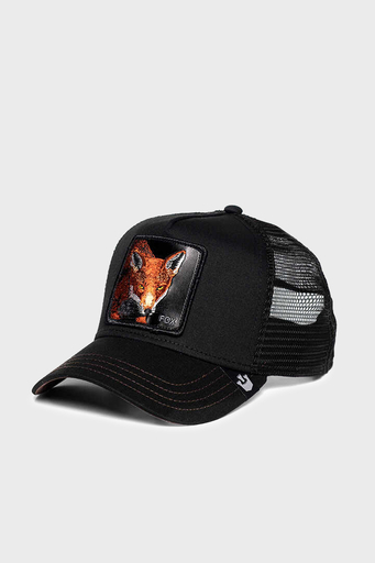 Goorin Bros The Fox Pamuklu File Detaylı Animal Desenli Unisex Şapka 1010528 SİYAH