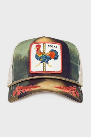 Goorin Bros - Goorin Bross Sicut Mentula File Detaylı Animal Desenli Unisex Şapka 1010308 BEJ