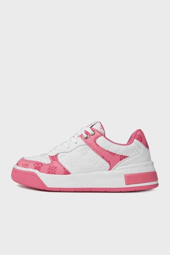 Guess Clarkz Logolu Sneaker FLPCLA FAL12 Bayan Ayakkabı FLPCLAFAL12 WHIPI BEYAZ-PEMBE