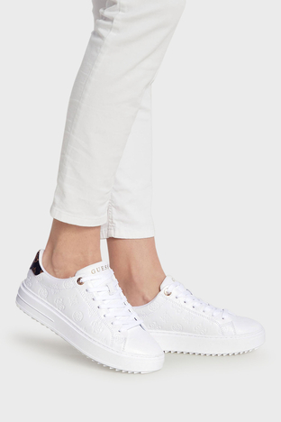 Guess - Guess Denesa4 Sneaker FLPDS4FAL12 Bayan Ayakkabı FLPDS4 FAL12 WHITE BEYAZ (1)