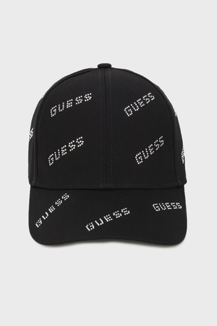 Guess - Guess Logo V4RZ03WFKN0 Bayan Şapka V4RZ03 WFKN0 JBLK SİYAH (1)