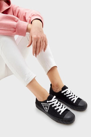 Guess - Guess Logolu Kerrie Sneaker Bayan Ayakkabı FL5KRR FAB12 BLACK SİYAH (1)
