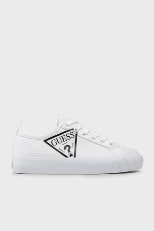 Guess - Guess Logolu Kerrie Sneaker Bayan Ayakkabı FL5KRR FAB12 WHITE BEYAZ