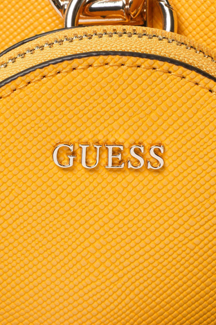 Guess - Guess Logolu Mini Cüzdanlı Çıkarılabilir Uzatma Askılı Eco Bayan Çanta HWEVG873706 MUS SARI (1)