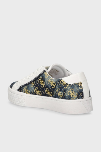 Guess Pardie8 Logolu Sneaker FLJPR8DEN12 Bayan Ayakkabı FLJPR8 DEN12 BLUE MAVİ