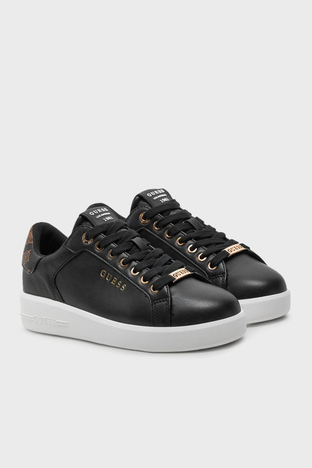 Guess - Guess Roki2 Logolu Sneaker FLFRO2FAL12 Bayan Ayakkabı FLFRO2 FAL12 BLACK SİYAH (1)