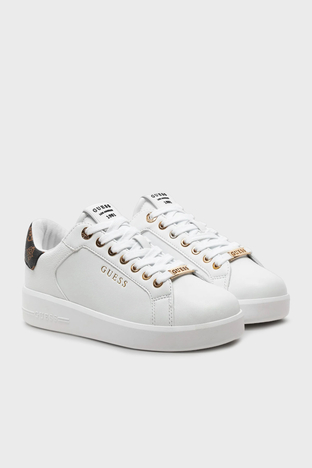 Guess - Guess Roki2 Logolu Sneaker FLFRO2FAL12 Bayan Ayakkabı FLFRO2 FAL12 WHITE BEYAZ (1)