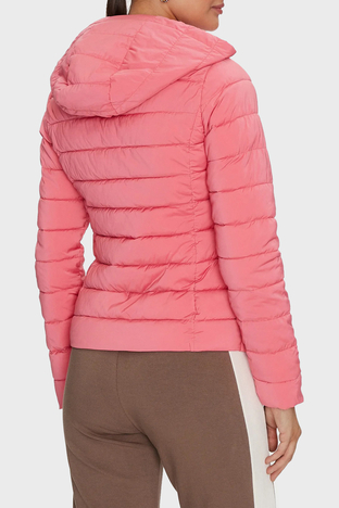 Guess - Guess Solid Regular Fit Çıkarılabilir Kapüşonlu V4YL04WF3X0 Bayan Mont V4YL04 WF3X0 G65P PEMBE (1)