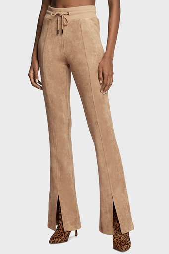 Faux suede flare pants Guess W2BB23KAUJ2