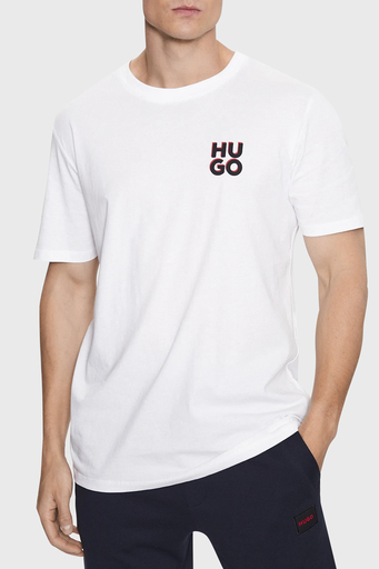 Hugo Bisiklet Yaka % 100 Pamuk Regular Fit 2 Pack Erkek T Shirt 50492550 100 BEYAZ