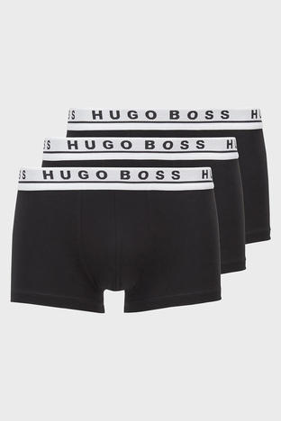 Hugo Boss - Boss Pamuklu 3 Pack Erkek Boxer 50420279 994 SİYAH