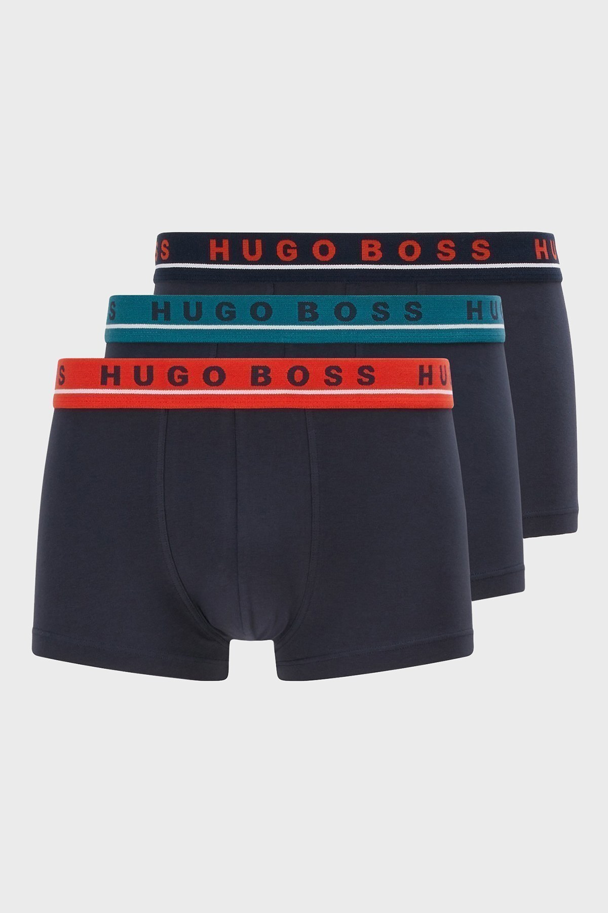 Hugo Boss 3 Pack Erkek Boxer 50458488 965 LACİVERT