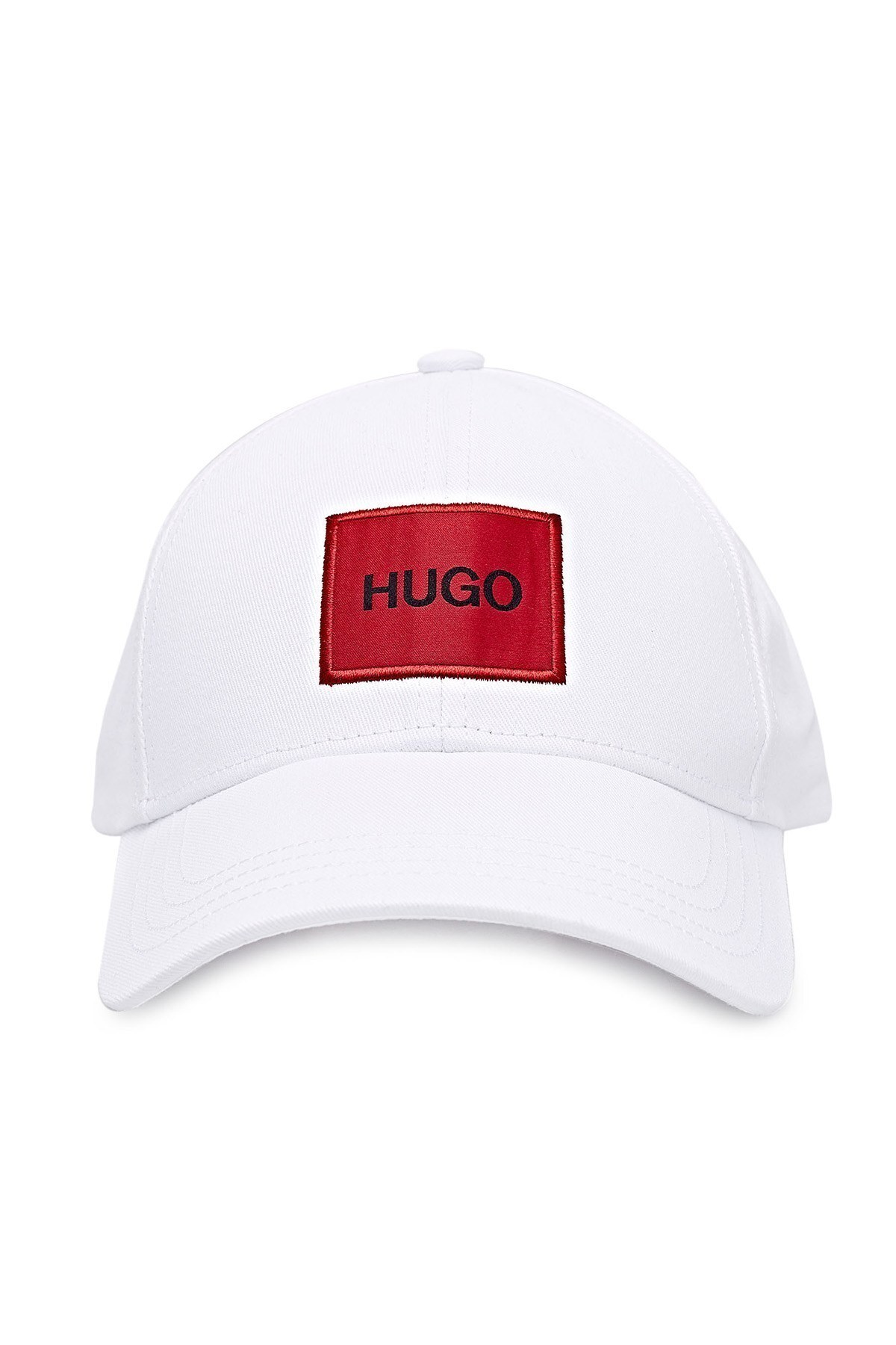 Hugo Boss Baskılı % 100 Pamuk Erkek Şapka 50449455 100 BEYAZ
