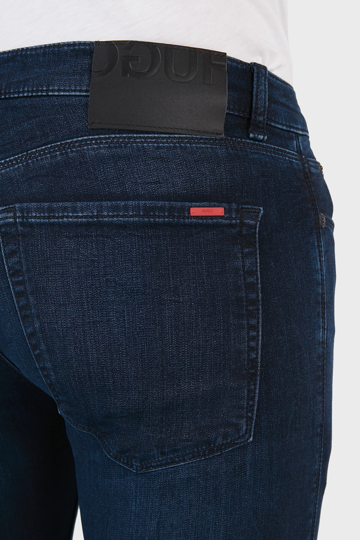 Hugo Boss Extra Slim Fit Cepli Pamuklu Jeans Erkek Kot Pantolon 50453495 408 LACİVERT