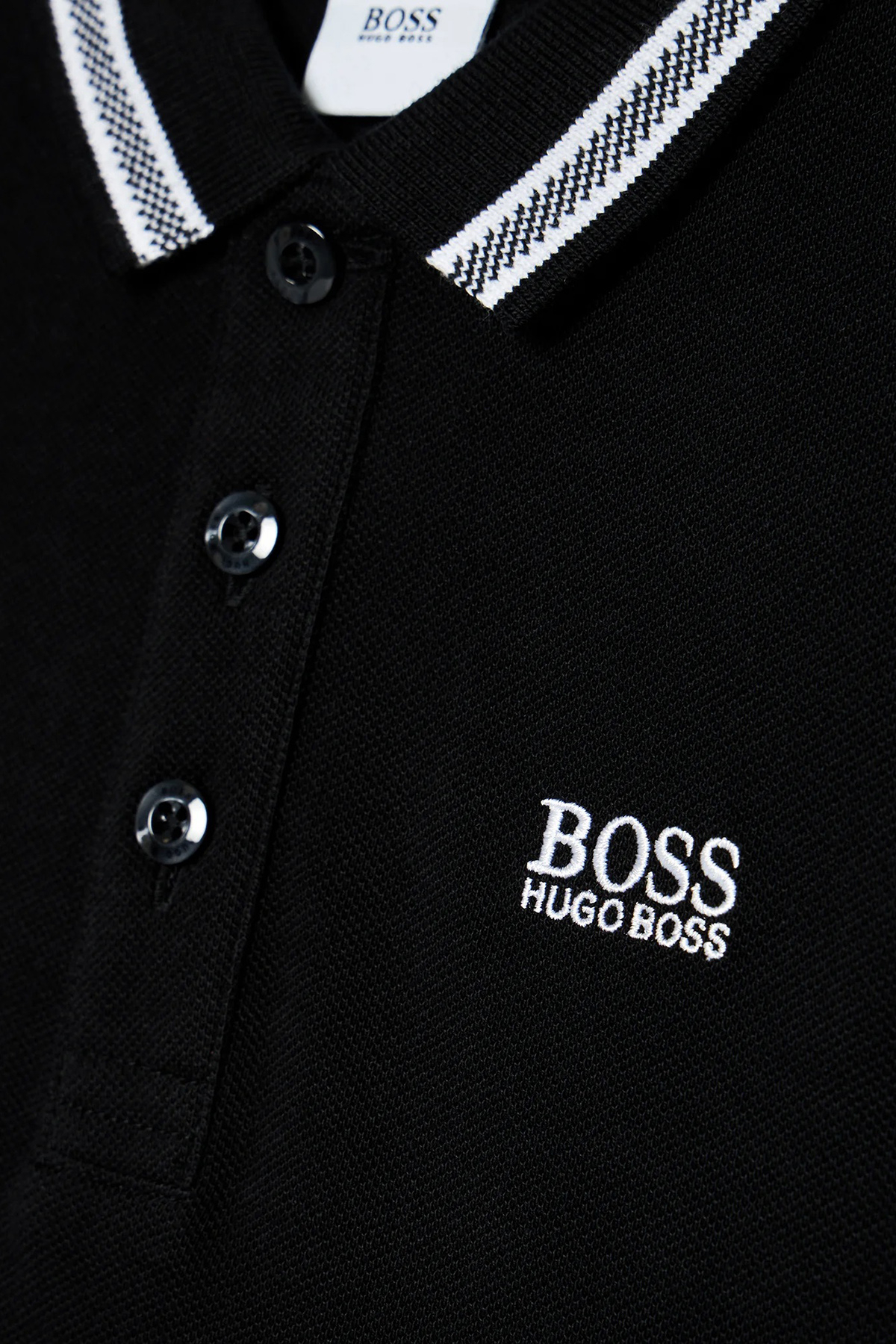 Hugo Boss Pamuklu Çocuk Polo Yaka T Shirt 25P12/09B BLACK SİYAH ...