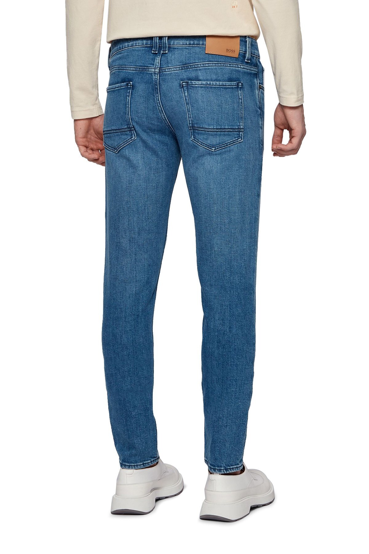 Hugo Boss Pamuklu Extra Slim Fit Jeans Erkek Kot Pantolon 50449628 433 LACİVERT