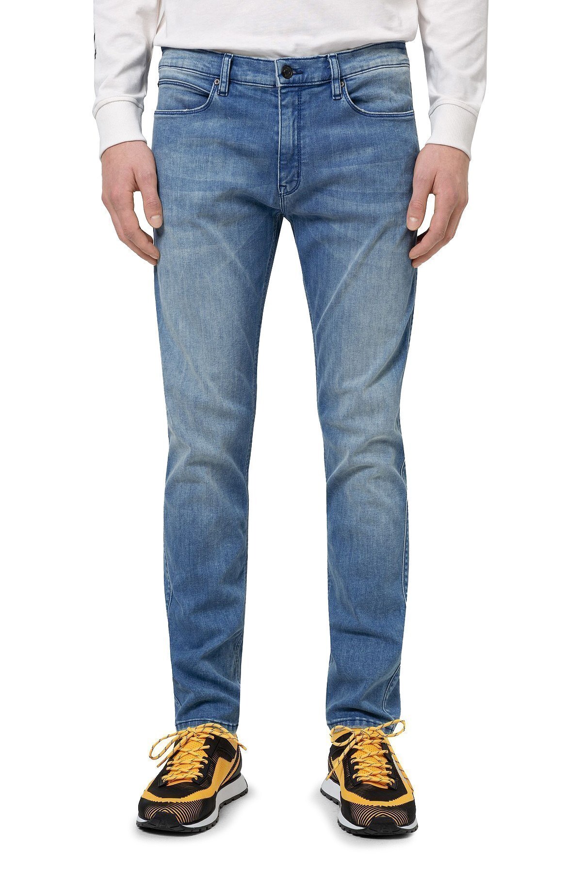 Hugo Boss Pamuklu Slim Fit Jeans Erkek Kot Pantolon 50449226 455 MAVİ
