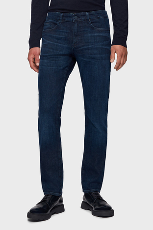 Hugo Boss - Hugo Boss Slim Fit Cepli Pamuklu Jeans Erkek Kot Pantolon 50458110 412 LACİVERT (1)