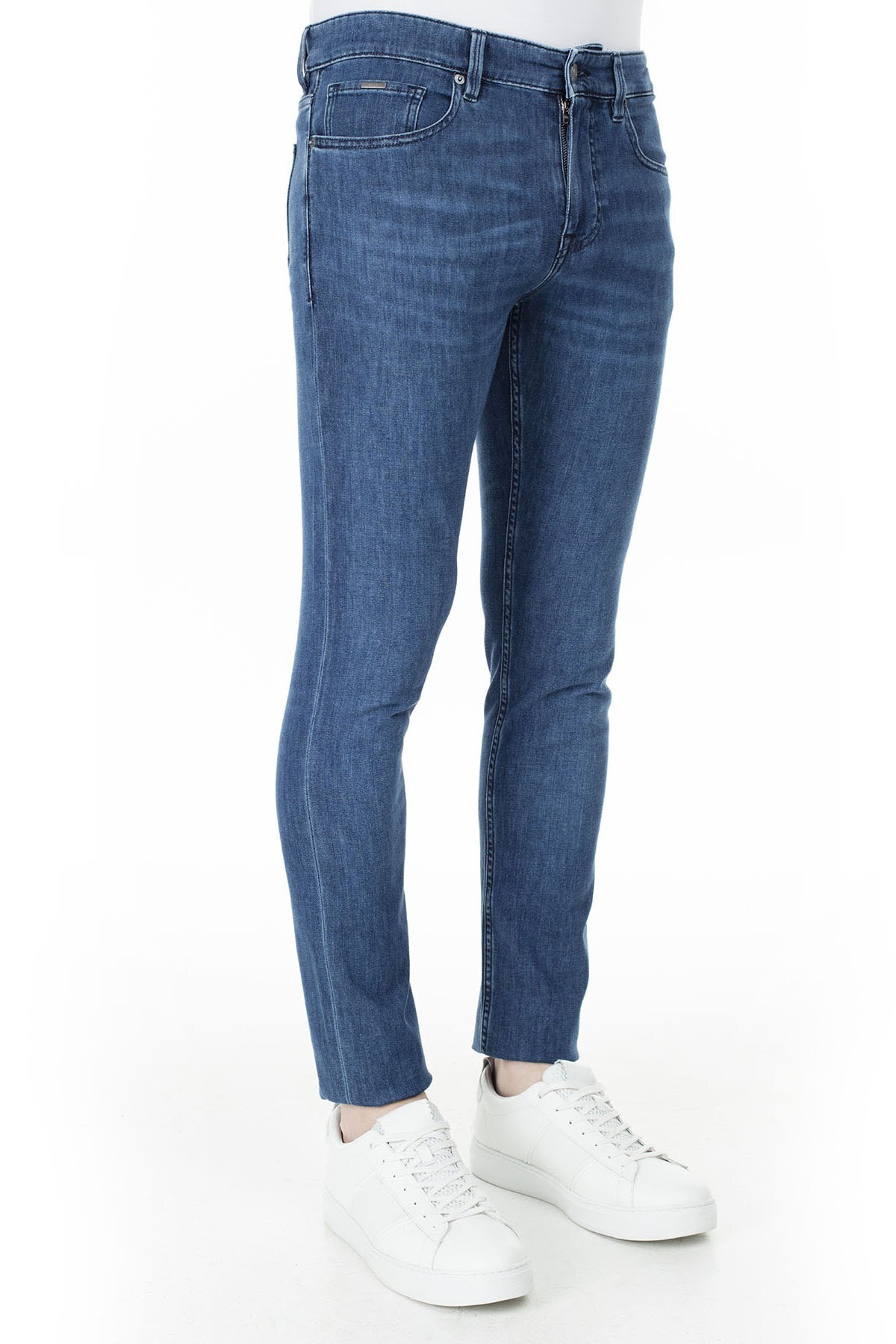 Hugo Boss Slim Fit Jeans Erkek Kot Pantolon 50426476 425 LACİVERT