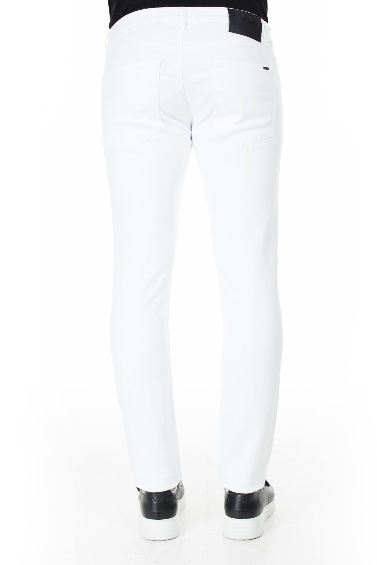 Hugo Boss Slim Fit Jeans Erkek Kot Pantolon 50426705 100 BEYAZ