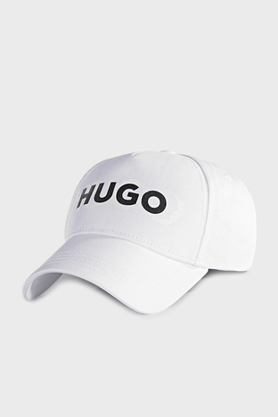 Hugo - Hugo Logolu Pamuklu Erkek Şapka 50469770 100 BEYAZ