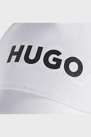 Hugo - Hugo Logolu Pamuklu Erkek Şapka 50469770 100 BEYAZ (1)