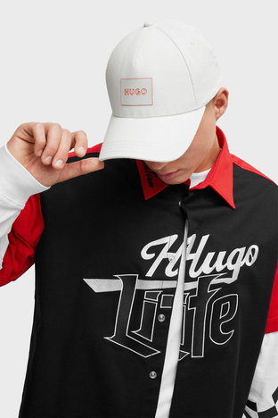 Hugo - Hugo Logolu Pamuklu Erkek Şapka 50506053 121 BEYAZ (1)