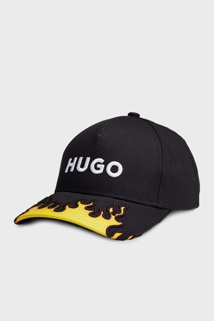 Hugo - Hugo Logolu Pamuklu Erkek Şapka 50506202 001 SİYAH