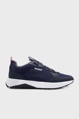 Hugo - Hugo Logolu Sneaker Erkek Ayakkabı 50504379 405 LACİVERT