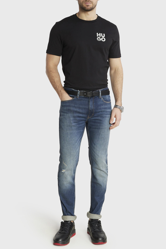 Hugo Pamuk Karışımlı Ekstra Slim Fit Jeans Erkek Kot Pantolon 50507867 412 LACİVERT