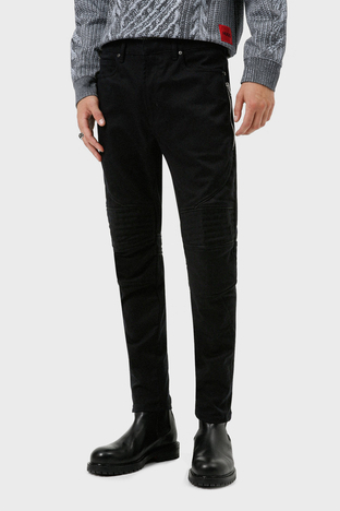 Hugo - Hugo Pamuklu Normal Bel Extra Slim Fit Jeans Erkek Kot Pantolon 50463340 001 SİYAH
