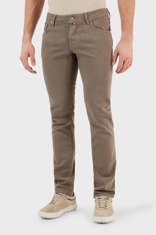 Jacob Cohen - Jacob Cohen Normal Bel Slim Fit Düz Paça Jeans Erkek Kot Pantolon UQE06 36 S3657 B75 GRİ (1)