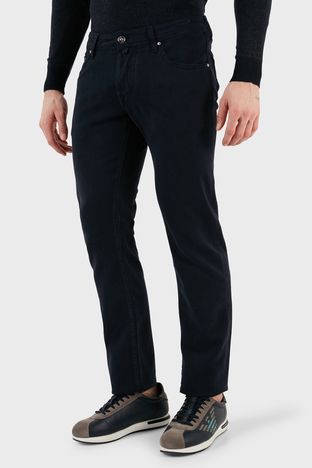 Jacob Cohen - Jacob Cohen Normal Bel Slim Fit Düz Paça Jeans Erkek Kot Pantolon UQE06 36 S3657 Y99 LACİVERT (1)