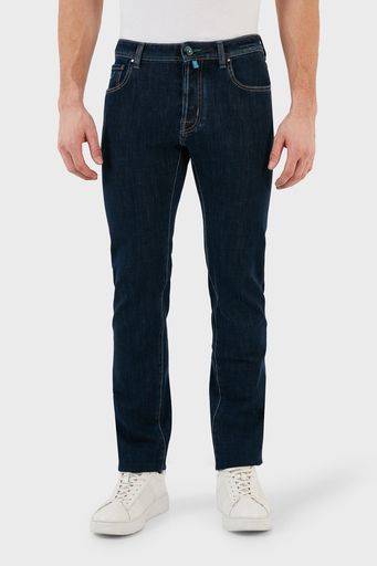 Jacob Cohen Pamuklu Normal Bel Slim Fit Jeans Erkek Kot Pantolon UQE04 34 P2991 630D LACİVERT