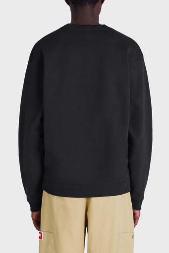 Kenzo Logo İşlemeli Regular Fit Bisiklet Yaka Pamuklu Erkek Sweat FC6 5SW412 4MF 99J SİYAH