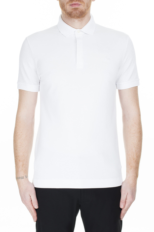 Lacoste - Lacoste Pamuklu Regular Fit T Shirt Erkek Polo PH5522 001 BEYAZ