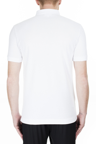 Lacoste - Lacoste Pamuklu Regular Fit T Shirt Erkek Polo PH5522 001 BEYAZ (1)