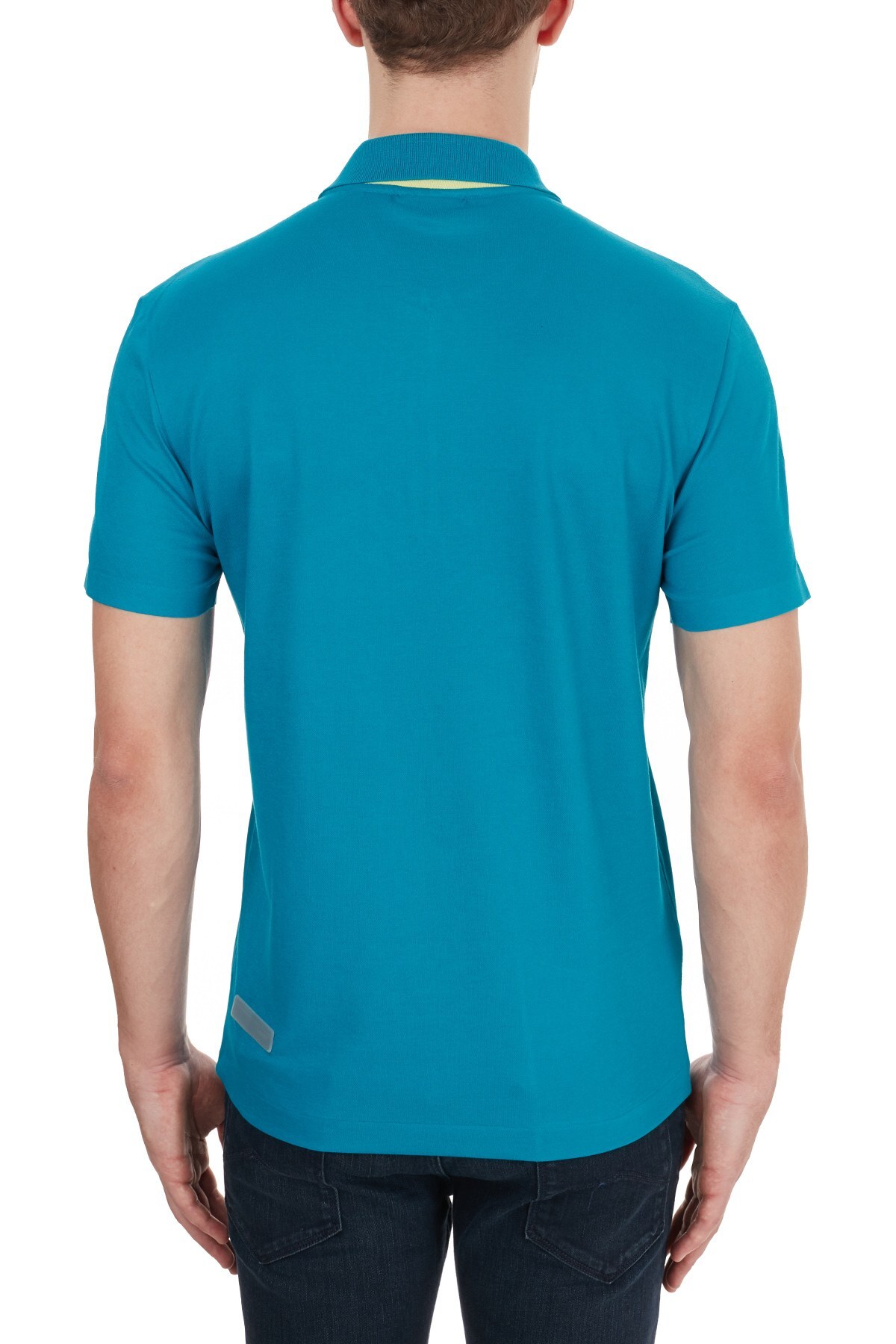 Lacoste Slim Fit Fermuarlı T Shirt Erkek Polo PH5109 TS7 MAVİ
