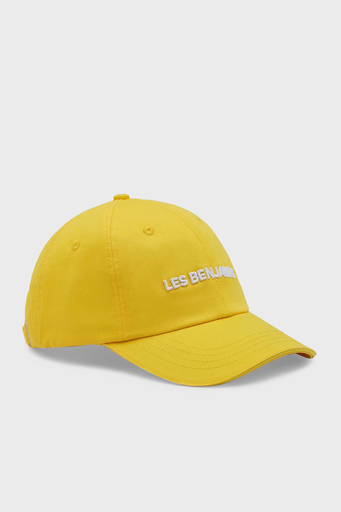 Les Benjamins Logo İşlemeli % 100 Pamuk Unisex Şapka LB23SSESSUUCP-003 SARI