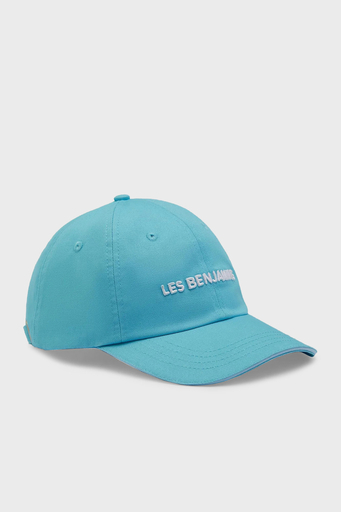Les Benjamins Logo İşlemeli % 100 Pamuk Unisex Şapka LB23SSESSUUCP-006 AÇIK MAVİ