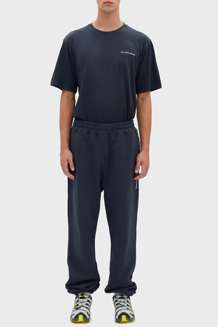 Les Benjamins - Les Benjamins Regular Fit Elastik Bel Bantlı Cepli % 100 Pamuk Erkek Pantolon LB22FWESSMUSP-303 LACİVERT