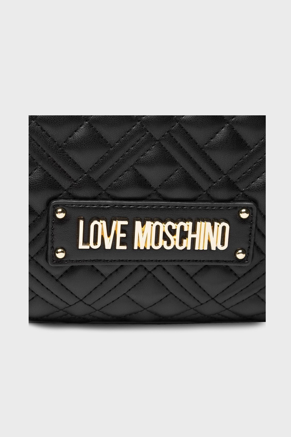 Love Moschino Marka Logolu Zincir Askılı Bayan Çanta JC4006PP1DLA0000 SİYAH