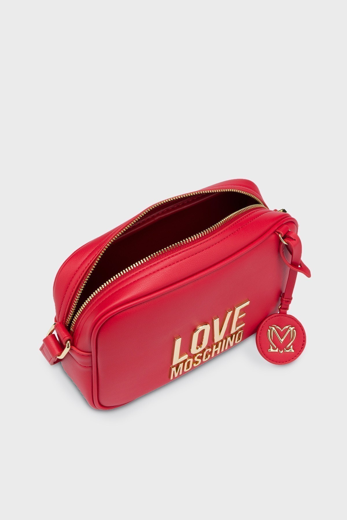 Love Moschino Marka Logolu Ayarlanabilir Askılı Bayan Çanta JC4107PP1DLJ050A KIRMIZI