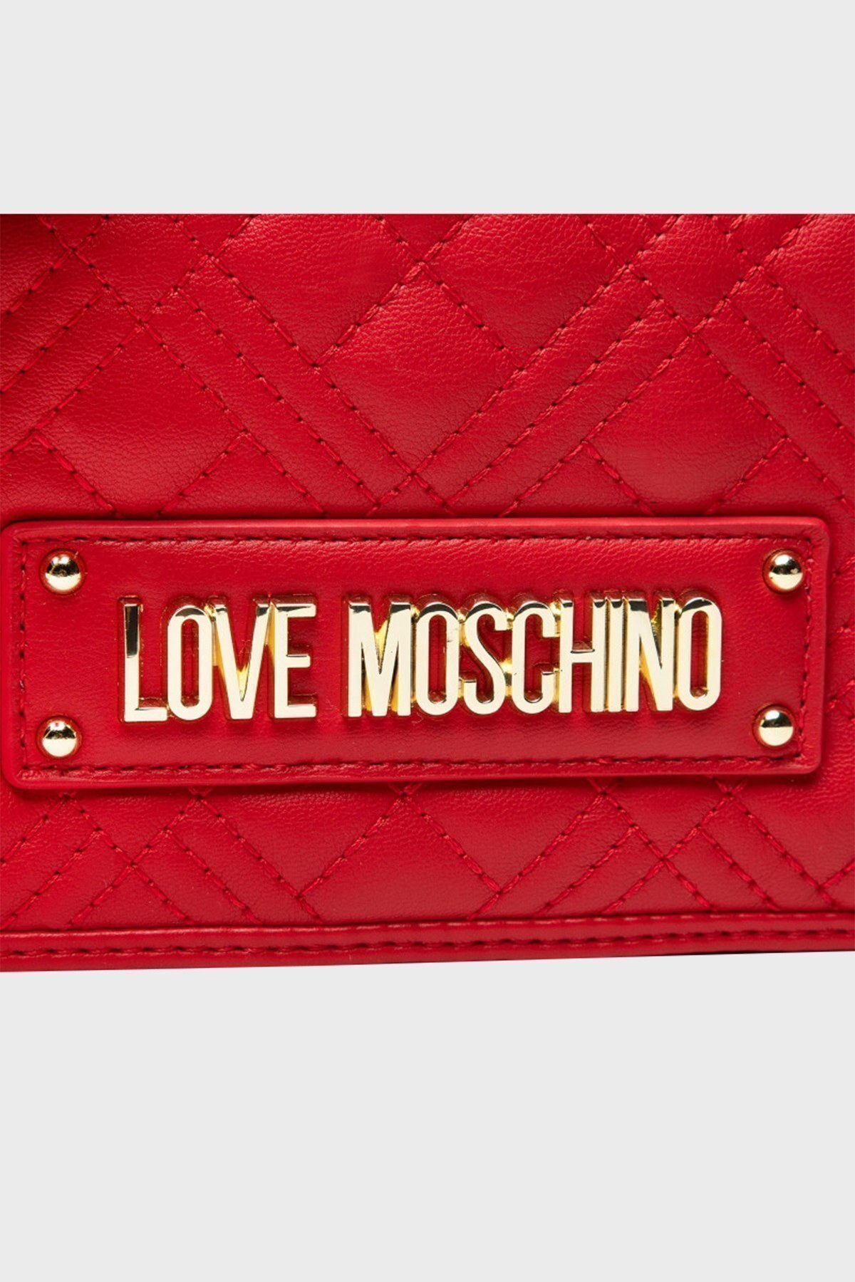 Love Moschino Marka Logolu Zincir Askılı Bayan Çanta JC4130PP1DLA0500 KIRMIZI