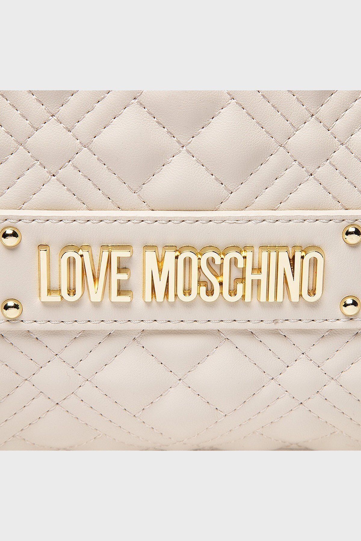 Love Moschino Marka Logolu Ayarlanabilir Askılı Bayan Çanta S JC4203PP0CKA0110 BEJ